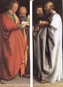 Albrecht Durer The Four Holy Men oil on canvas